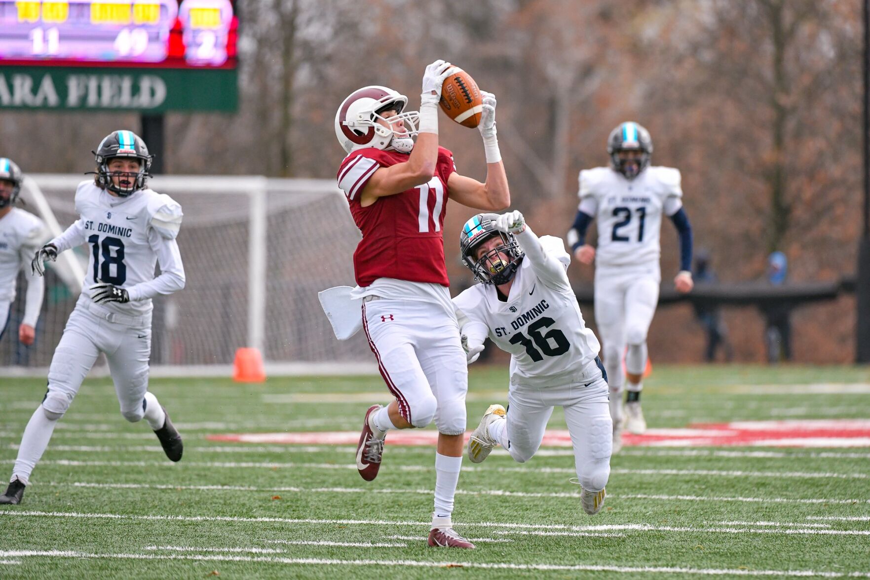 11/14/2020 - Football - C4 D3 championship - St. Dominic at MICDS